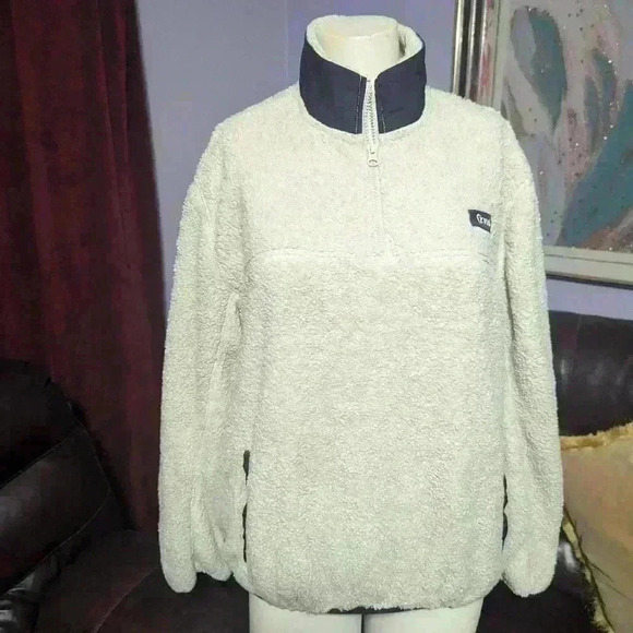 ZyiA teddy jacket cream fleece - Picture 3 of 9